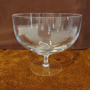 Vintage Rosenthal Signed Crystal Compote